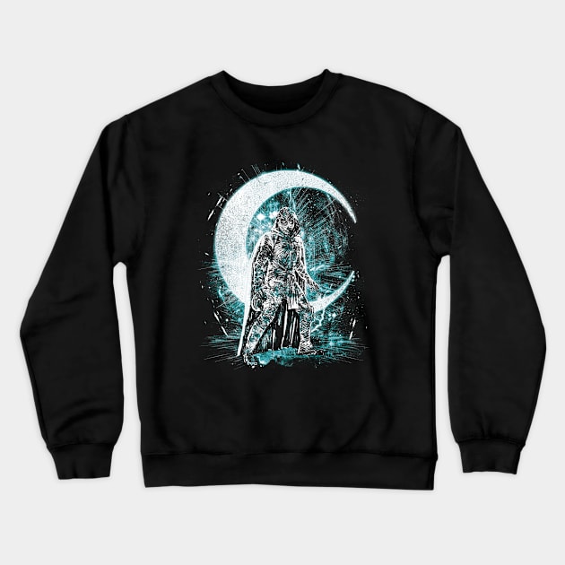 Avatar of the moon Crewneck Sweatshirt by kharmazero